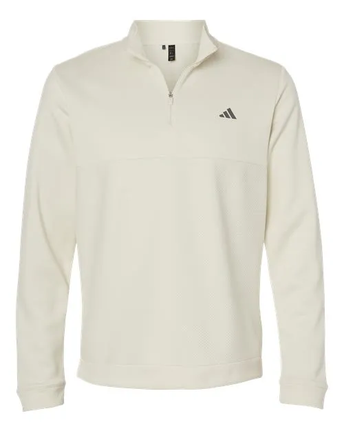Adidas Ultimate365 Textured Quarter-Zip Pullover A2001