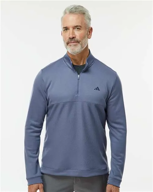 Adidas Ultimate365 Textured Quarter-Zip Pullover A2001