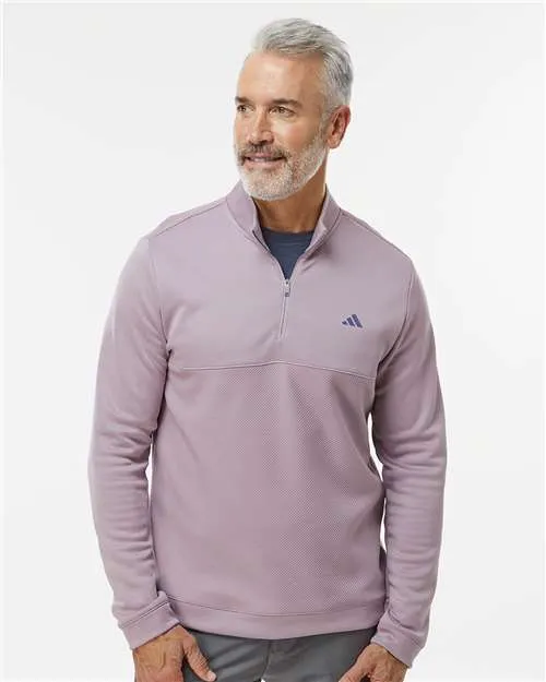 Adidas Ultimate365 Textured Quarter-Zip Pullover A2001