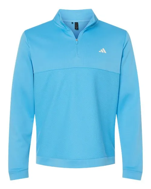 Adidas Ultimate365 Textured Quarter-Zip Pullover A2001