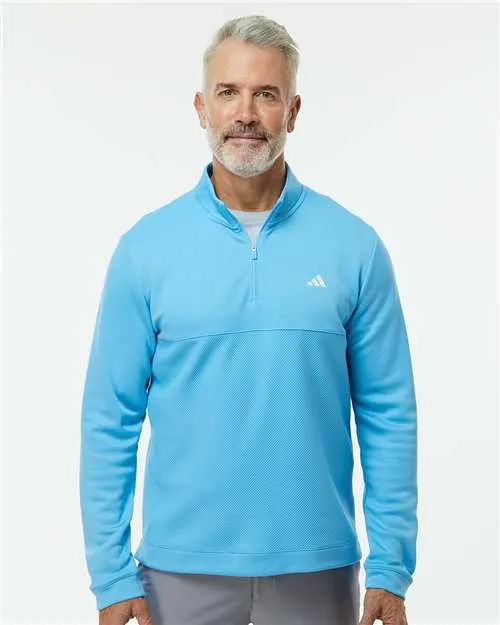 Adidas Ultimate365 Textured Quarter-Zip Pullover A2001