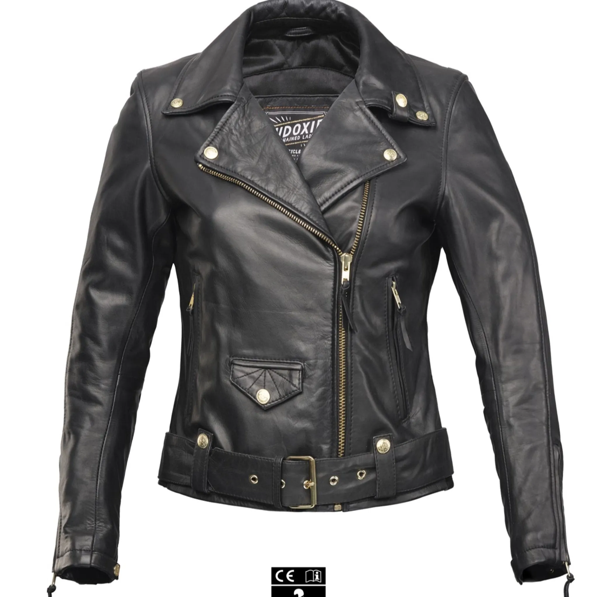 AMY - Women's Leather Motorbike Jacket