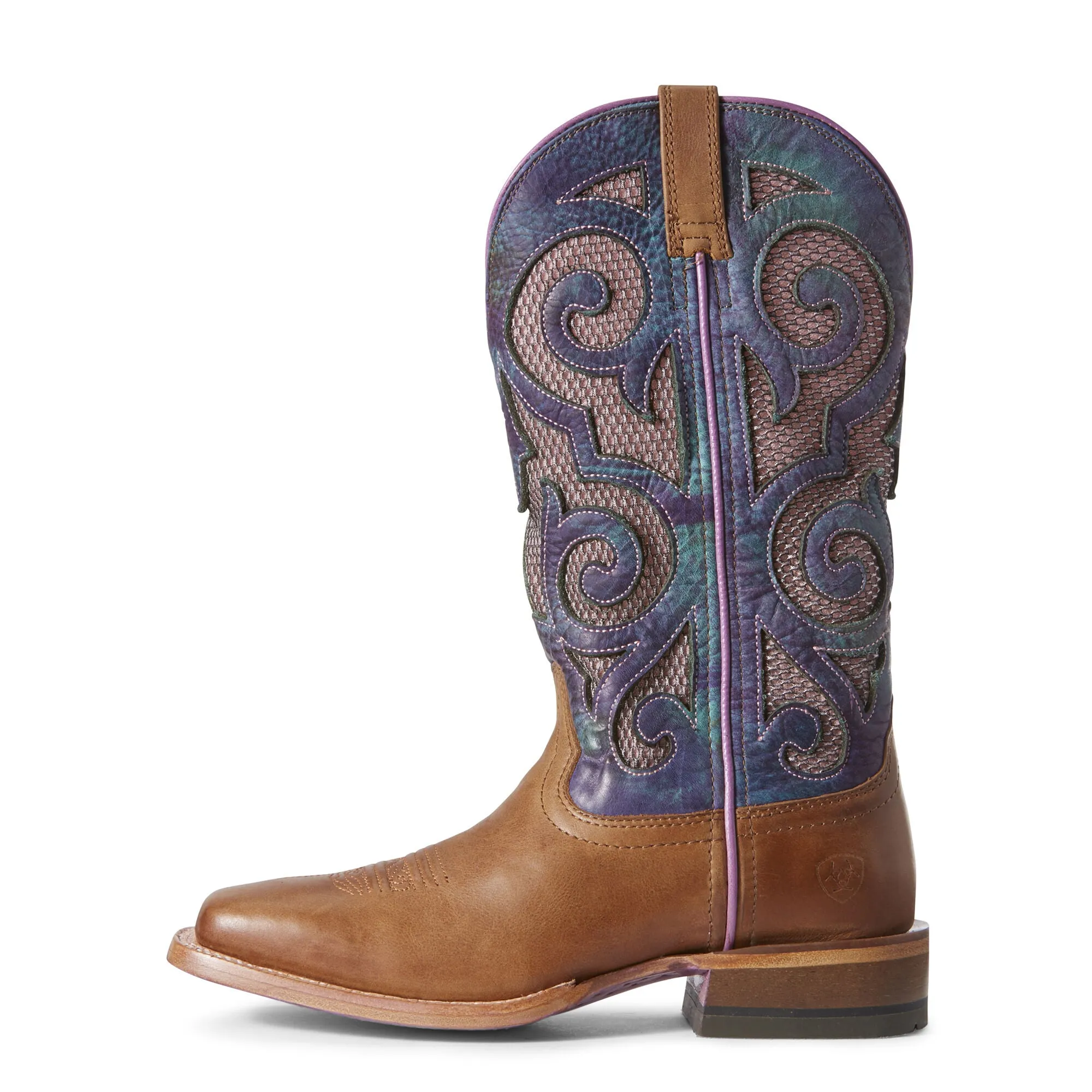 Ariat Womens Baja Venttek Western Boot Oxford Tan