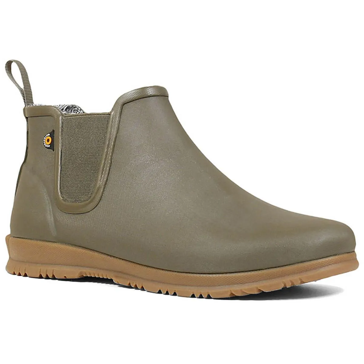 Bogs Women's Winter Boots - Sweetpea Waterproof, Olive - Size 7 | 72421-303-070