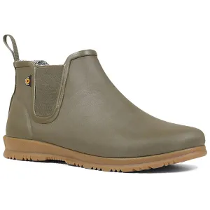 Bogs Women's Winter Boots - Sweetpea Waterproof, Olive - Size 7 | 72421-303-070