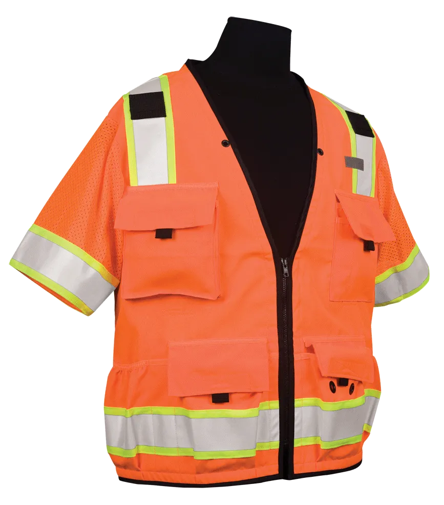 Caltrans Series Polyester/Ultra-Cool Mesh, Class 3
