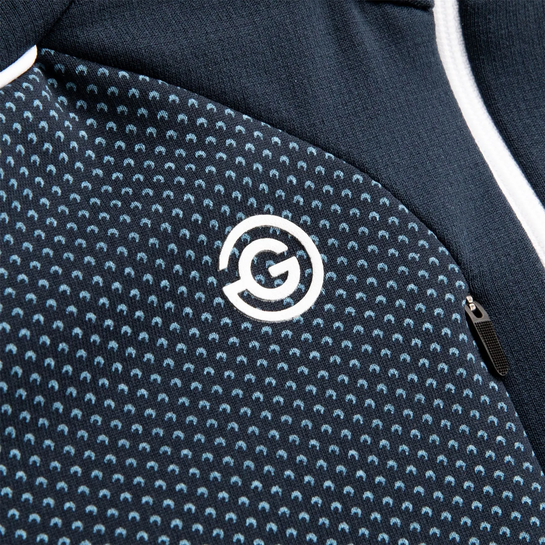 Dave Insula Half Zip Mid Layer Navy/White - 2024