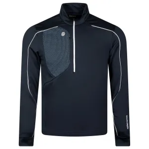 Dave Insula Half Zip Mid Layer Navy/White - 2024