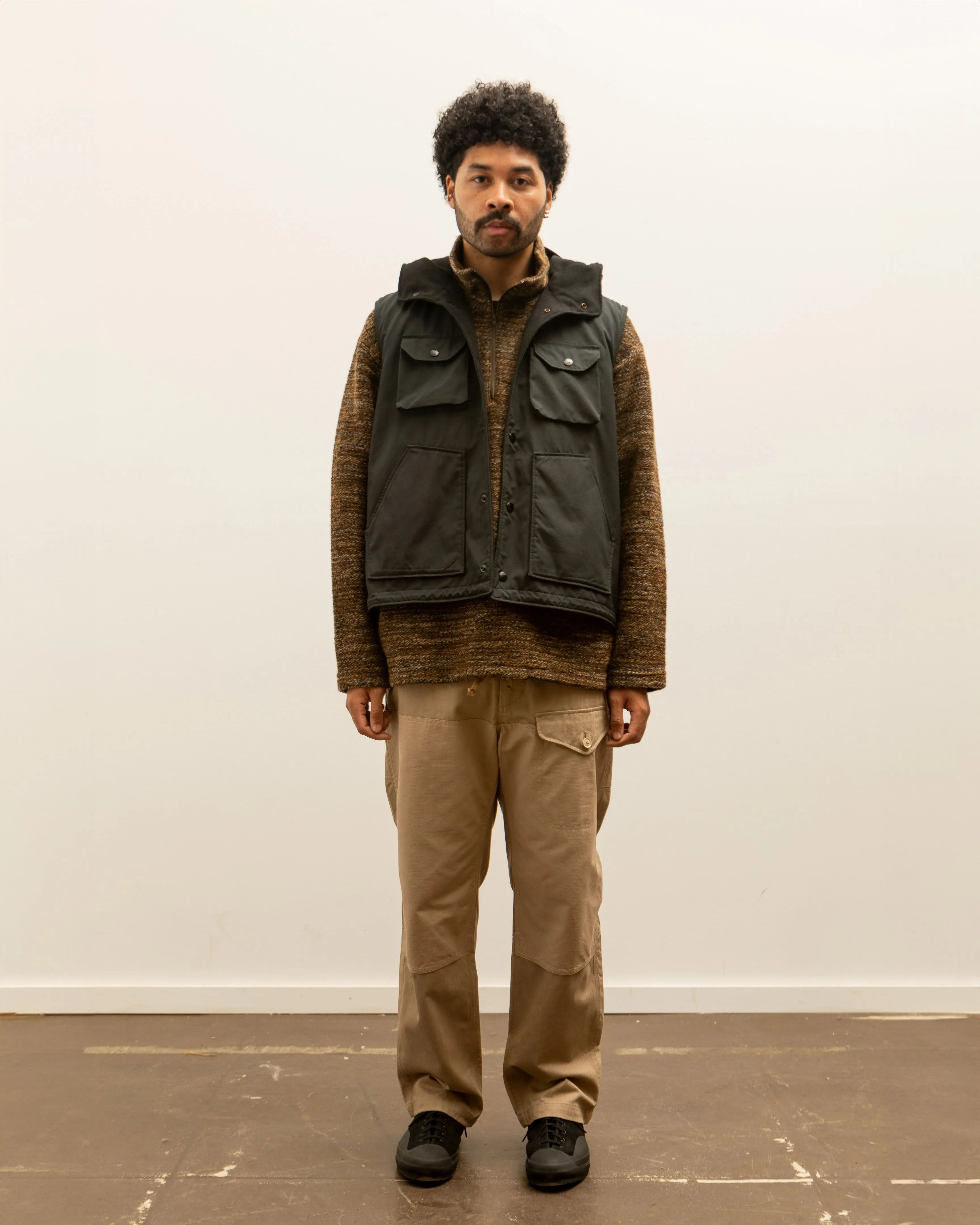 Engineered Garments Field Vest, Black