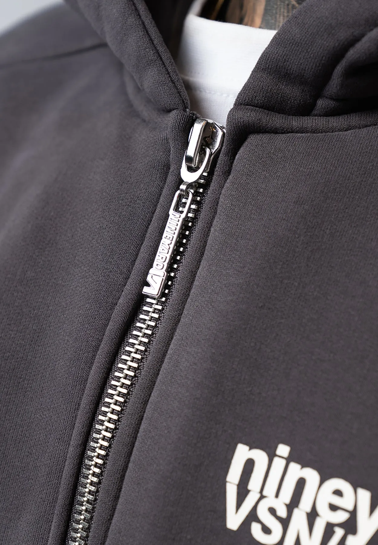 Heavy Oversize Full-Zip Hoodie