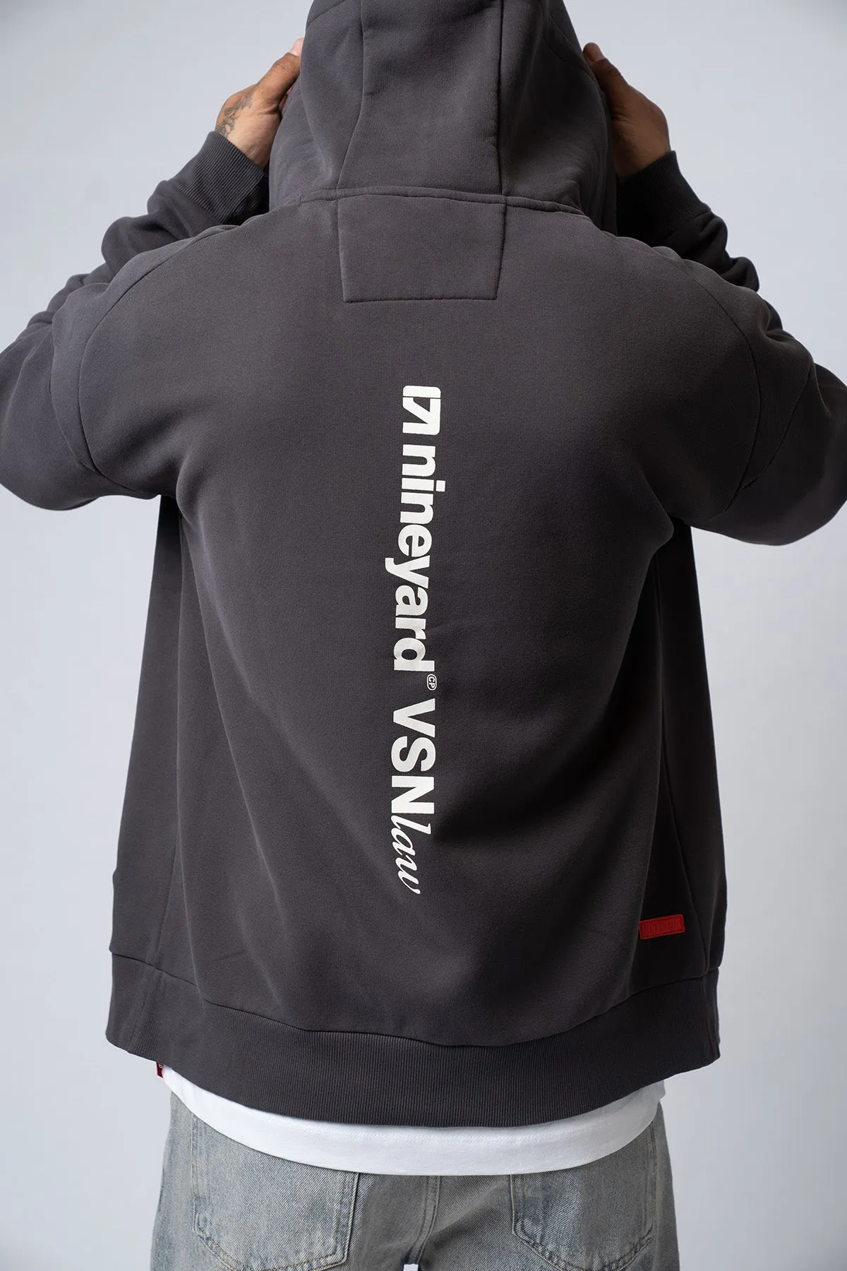 Heavy Oversize Full-Zip Hoodie