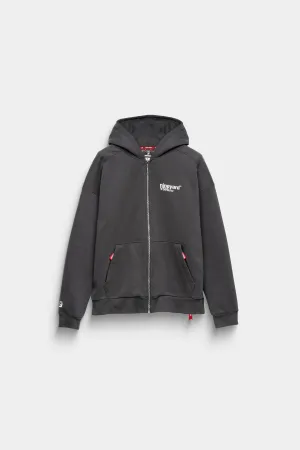 Heavy Oversize Full-Zip Hoodie