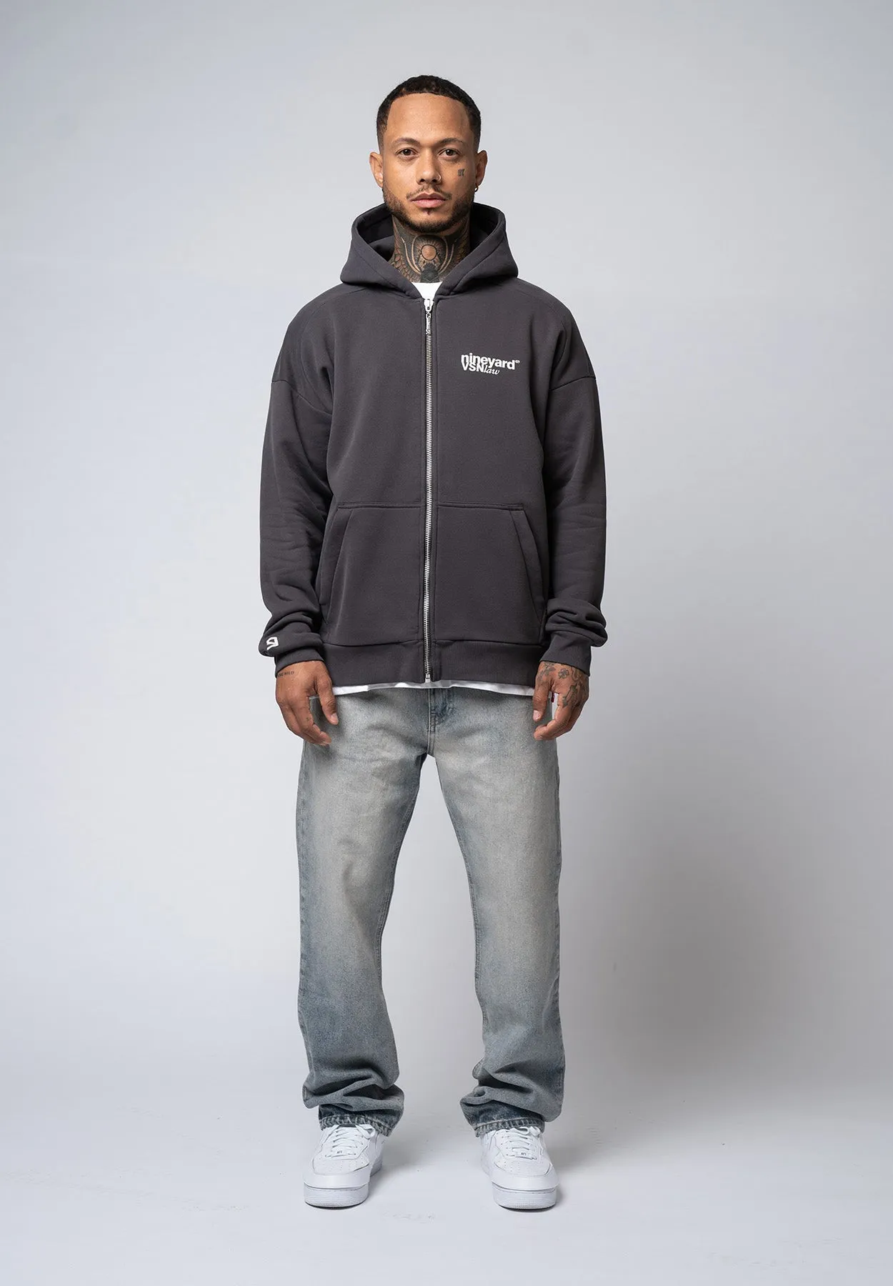 Heavy Oversize Full-Zip Hoodie