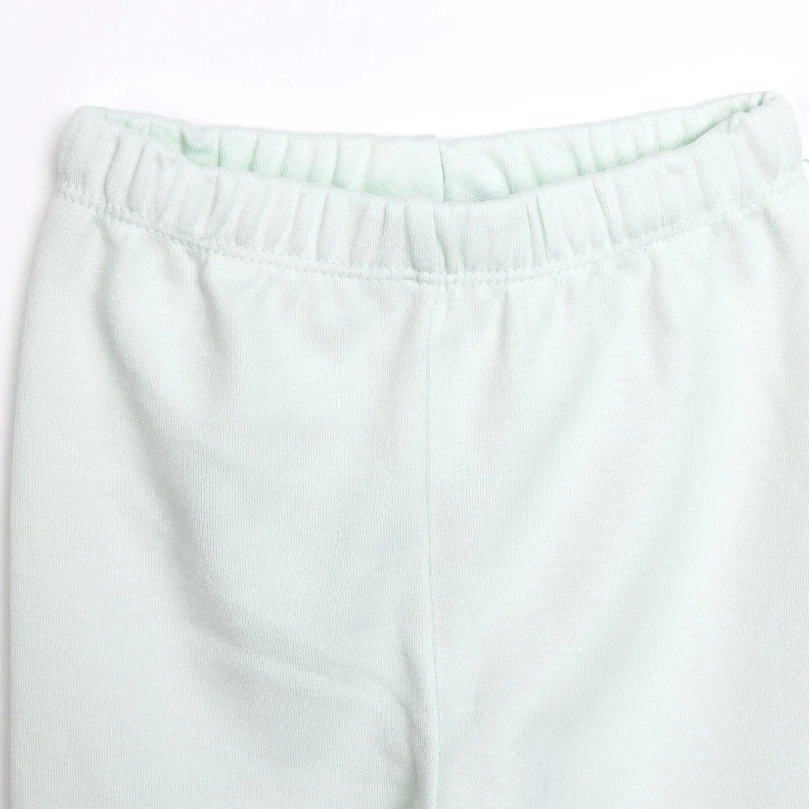 HelloBaby Baby Boy Joggers with Feet 2 pcs - Green