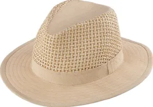 Henschel Crushable Wood Fiber and Linen Safari - Large Weave