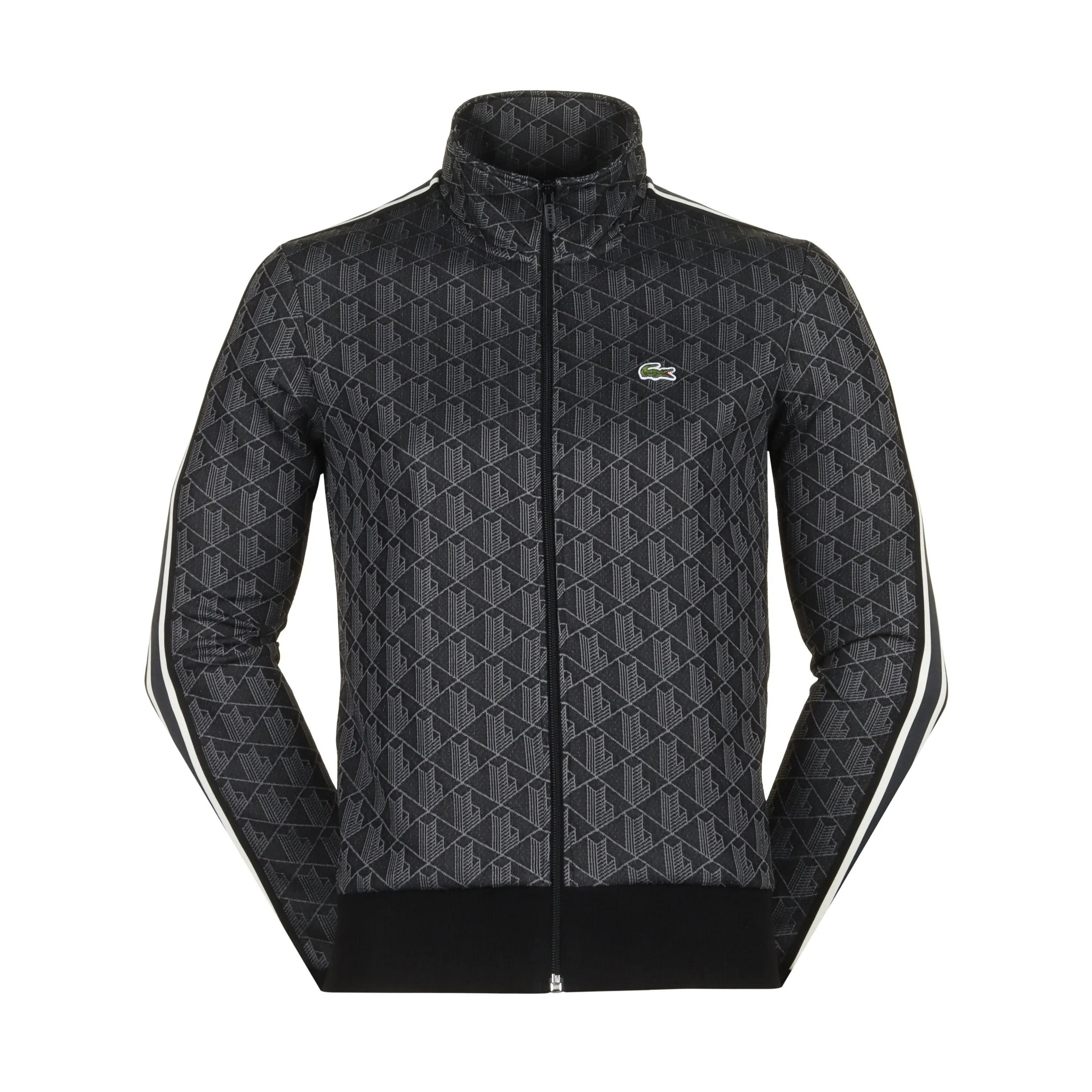 Lacoste Paris Jacquard Monogram Full Zip