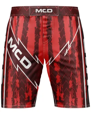 MCD Predator 1.0 MMA Fight Shorts – Red