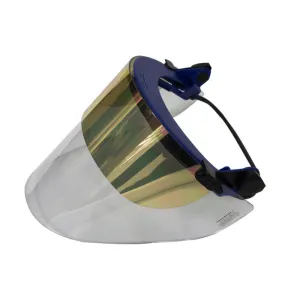 National Safety Apparel H16XXCGFLIPUB Gold Tinted Faceshield