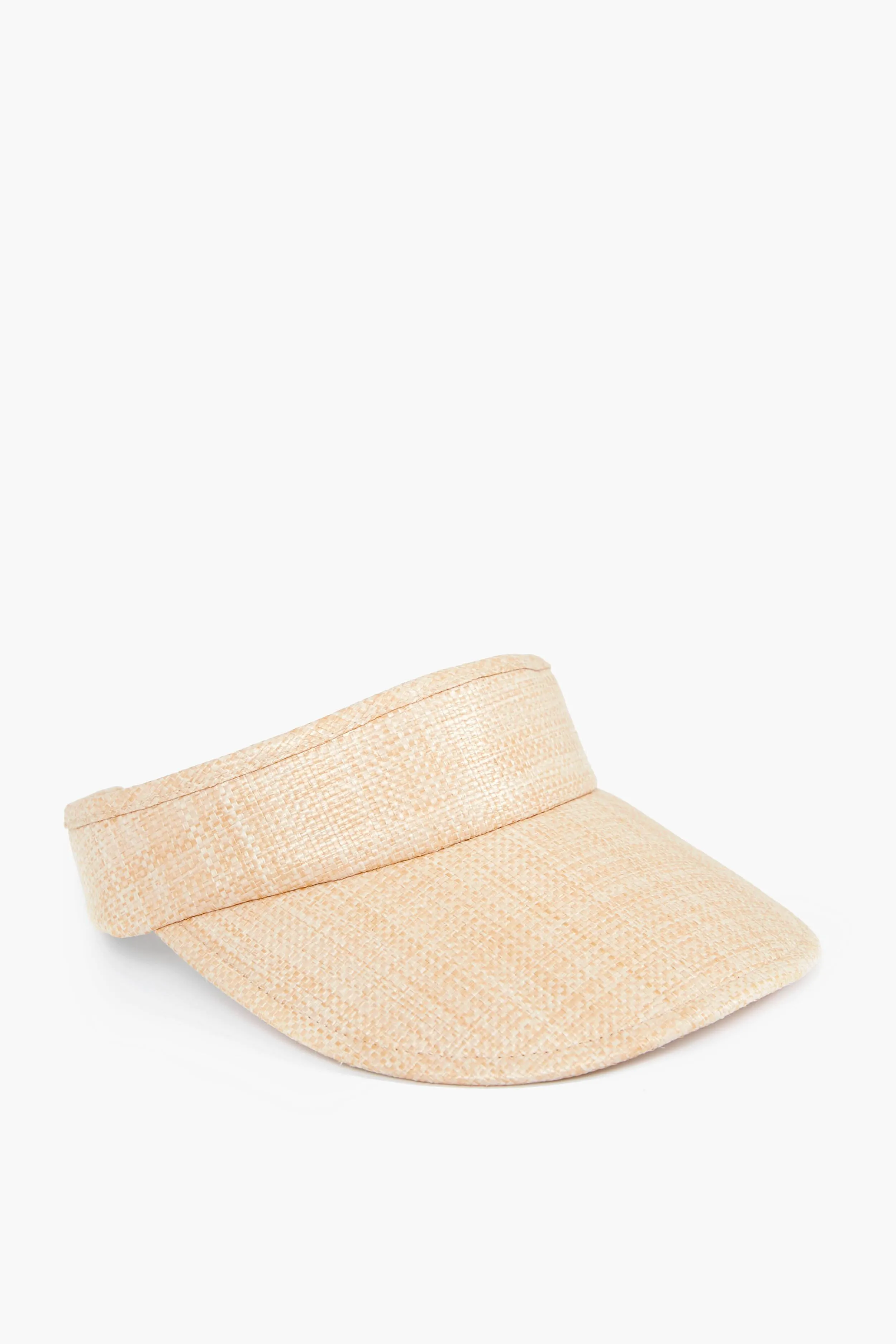 Natural Straw Visor