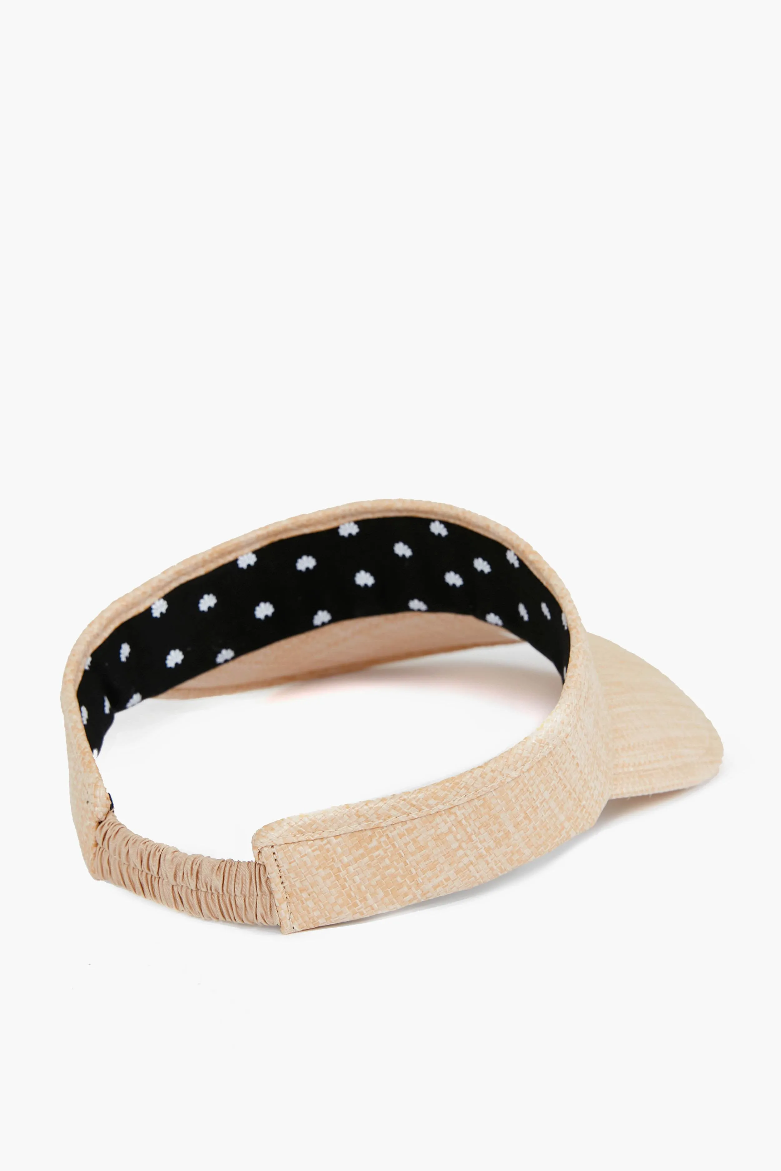 Natural Straw Visor