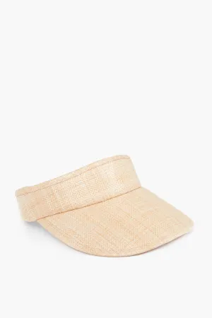 Natural Straw Visor