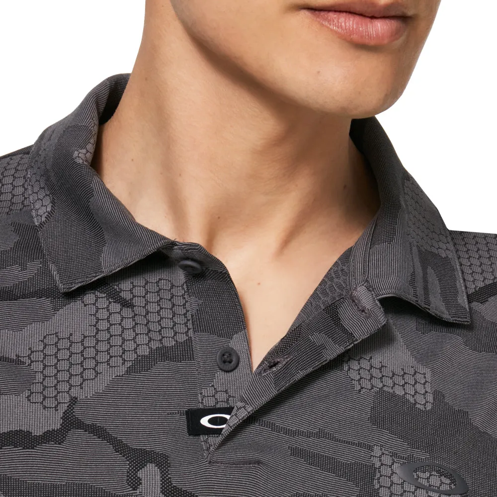 Oakley Jaquard Camo Golf Polo 2021