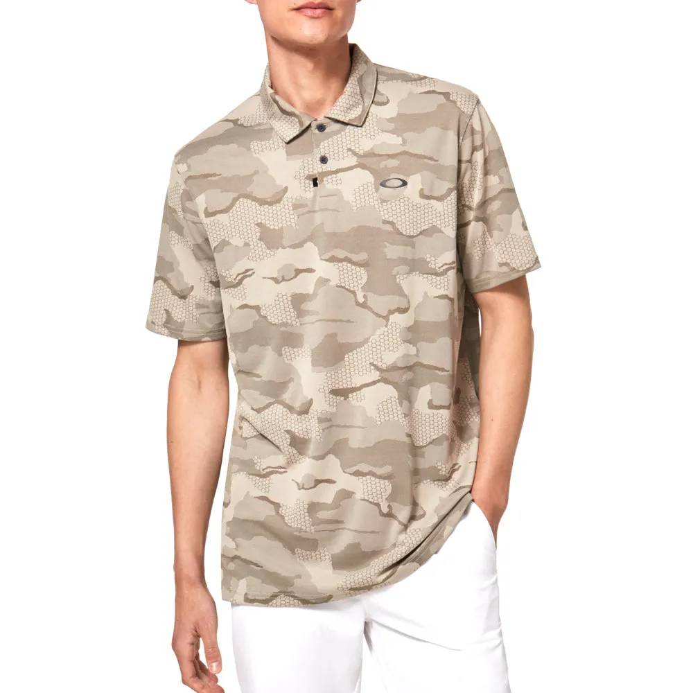 Oakley Jaquard Camo Golf Polo 2021