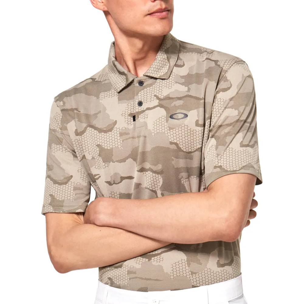 Oakley Jaquard Camo Golf Polo 2021