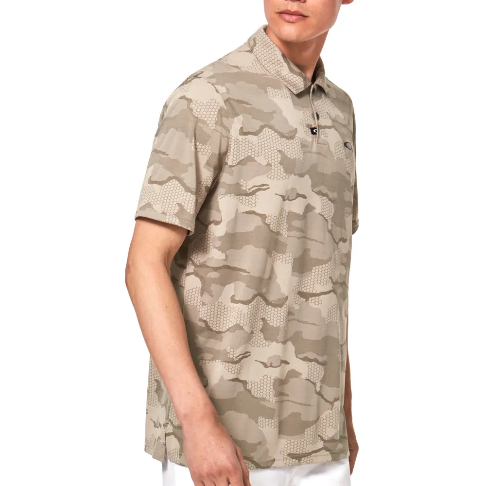 Oakley Jaquard Camo Golf Polo 2021