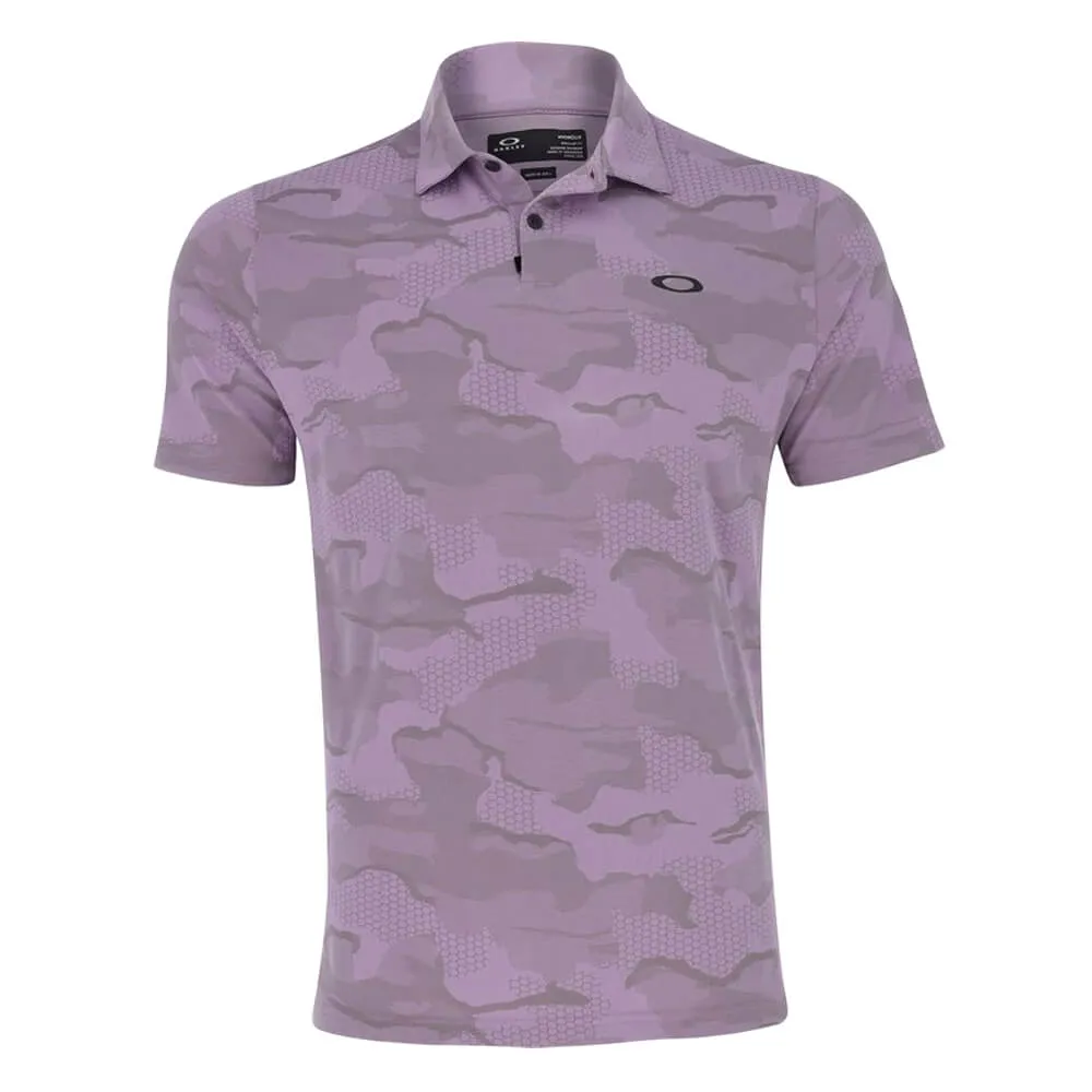 Oakley Jaquard Camo Golf Polo 2021