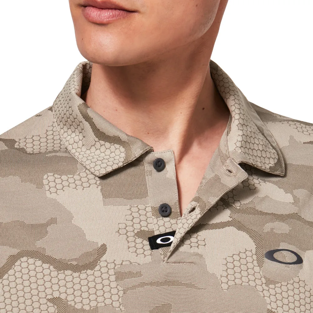 Oakley Jaquard Camo Golf Polo 2021