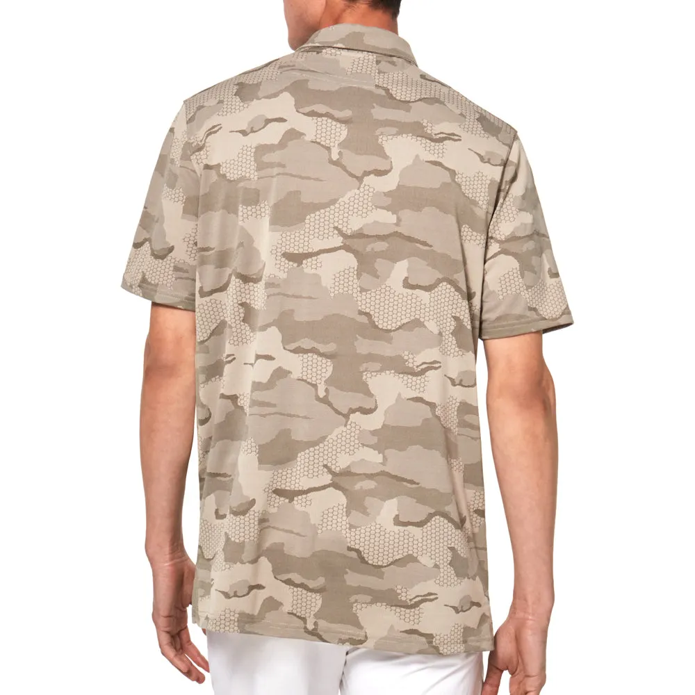 Oakley Jaquard Camo Golf Polo 2021