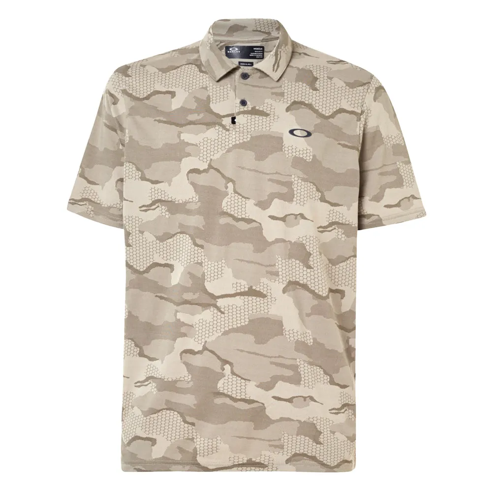 Oakley Jaquard Camo Golf Polo 2021