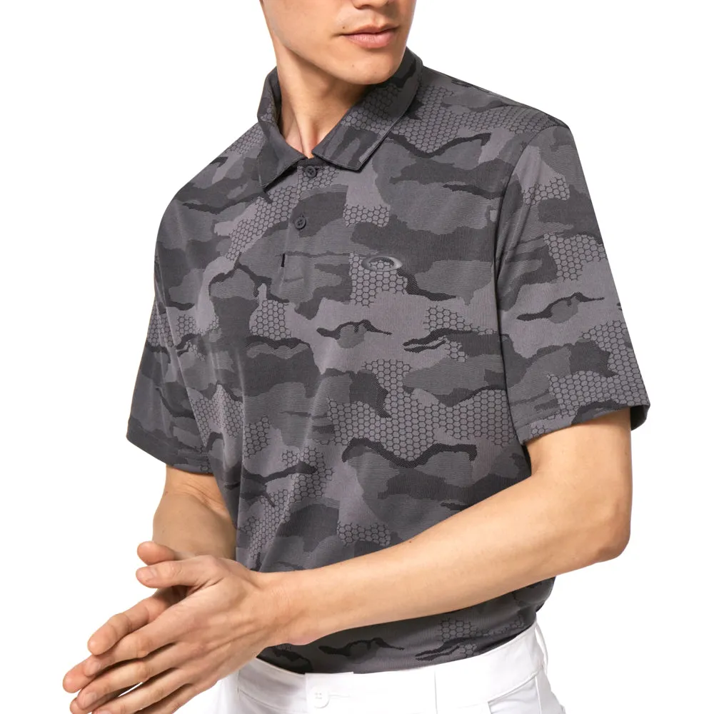 Oakley Jaquard Camo Golf Polo 2021