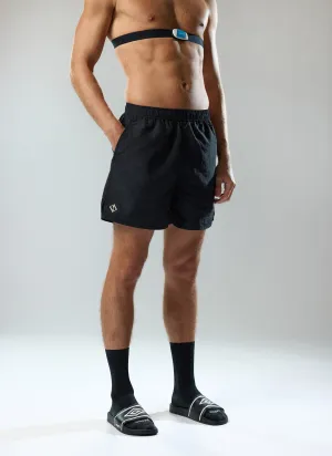 PCVL Football Shorts | Nylon | Black