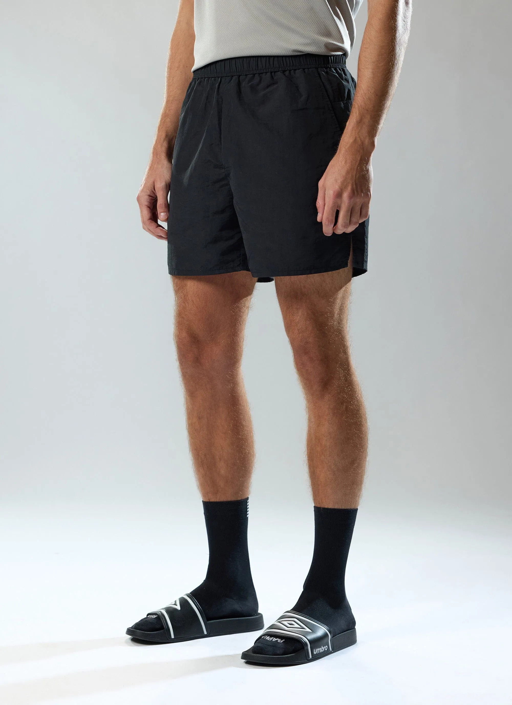 PCVL Football Shorts | Nylon | Black