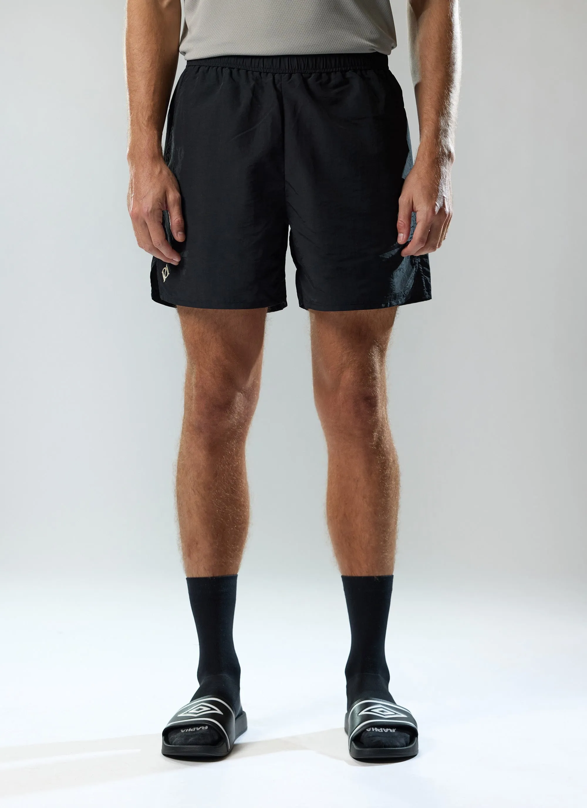 PCVL Football Shorts | Nylon | Black