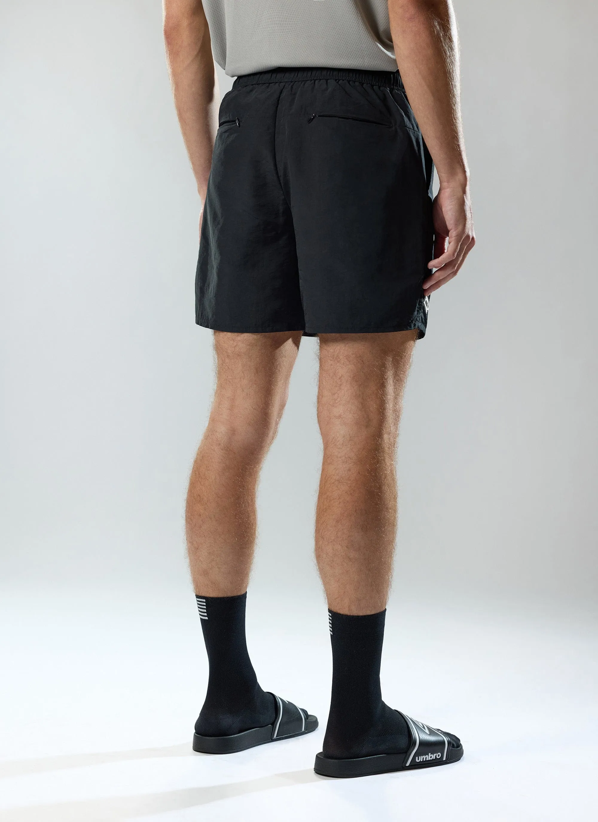 PCVL Football Shorts | Nylon | Black
