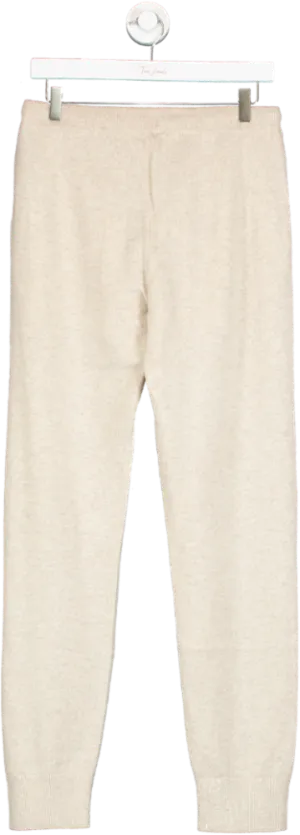 Ron Dorff Beige Cashmere Pants M