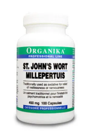 St. John's Wort, 450 mg, 90 caps/180 caps