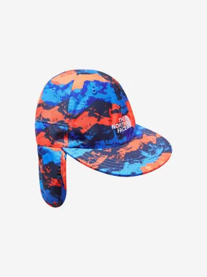 The North Face Boys Class V Sun Shield Hat in Orange