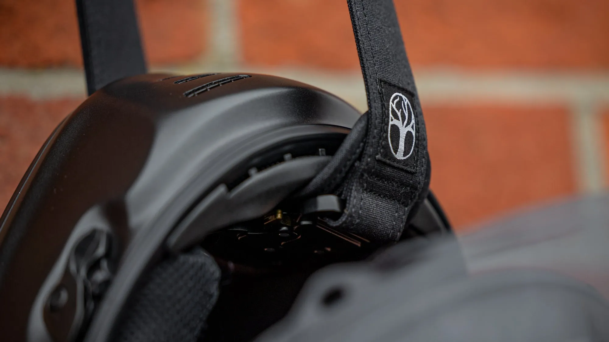 Wentworth Goods Co Wax Cotton Helmet Sling - Black
