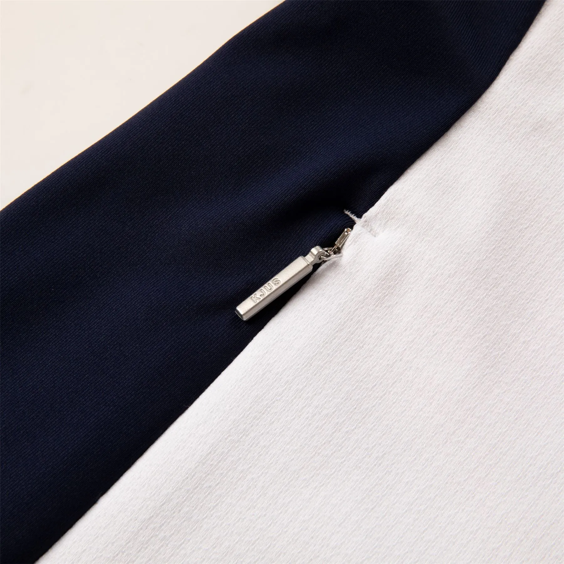 Womens Emelia Mid Layer White/Atlanta Blue - SS24